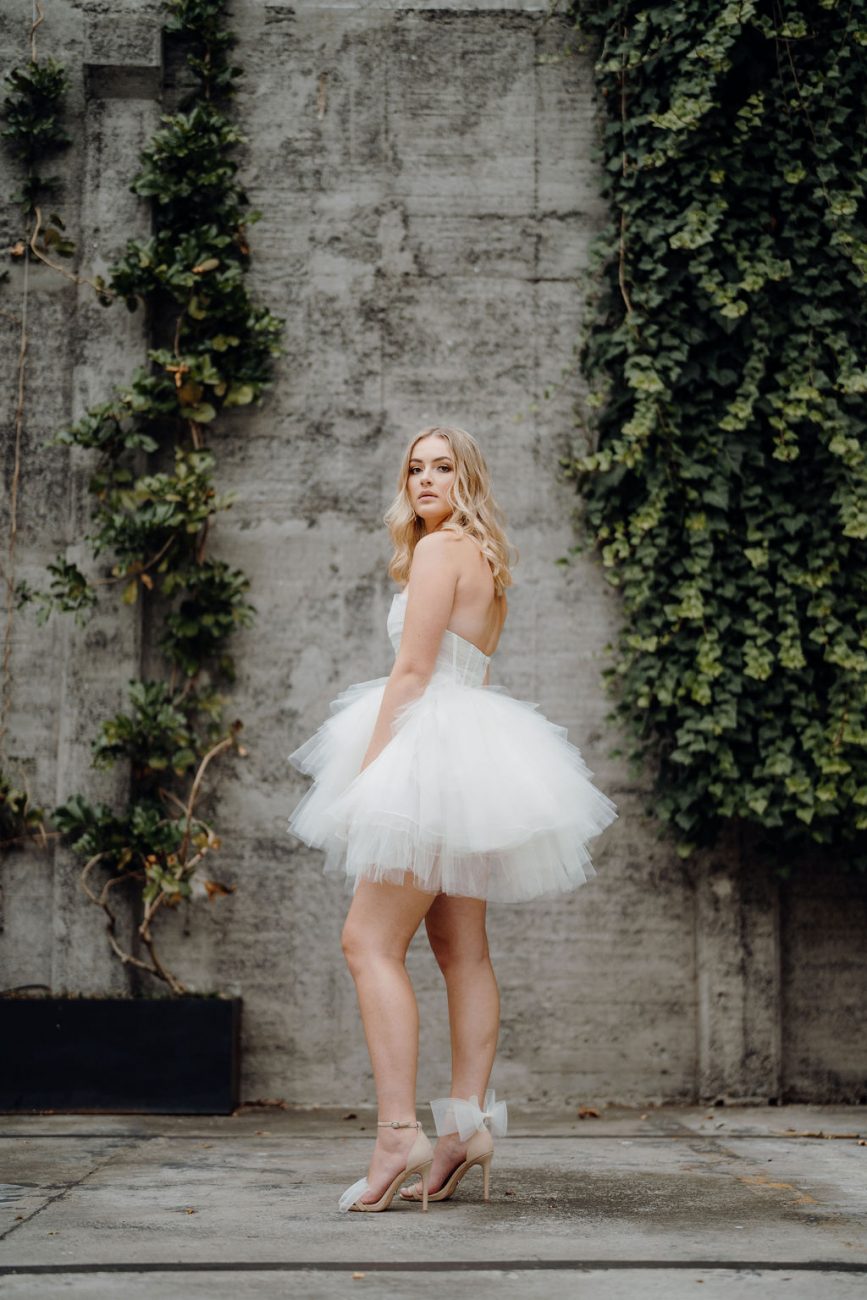 Short Tutu Wedding Dress